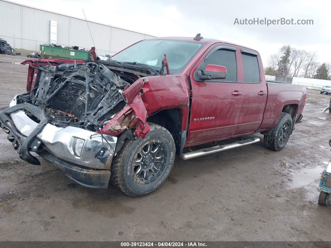 2016 Chevrolet Silverado 1500 1lt Red vin: 1GCVKREC0GZ423111