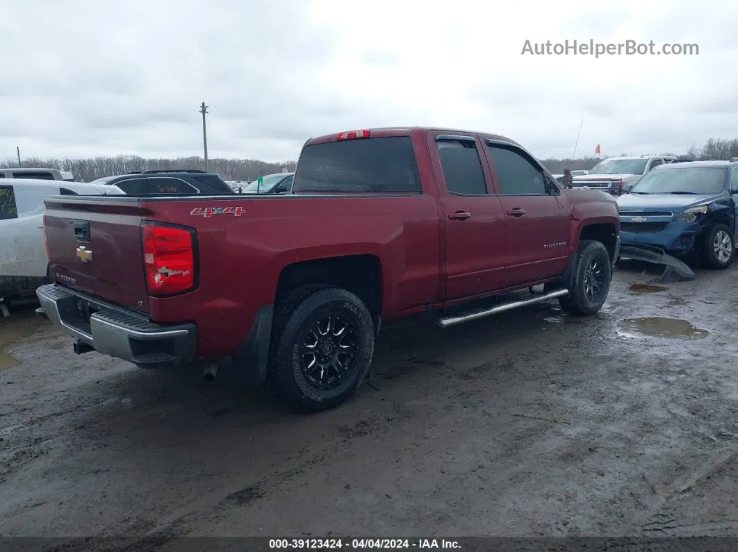 2016 Chevrolet Silverado 1500 1lt Red vin: 1GCVKREC0GZ423111