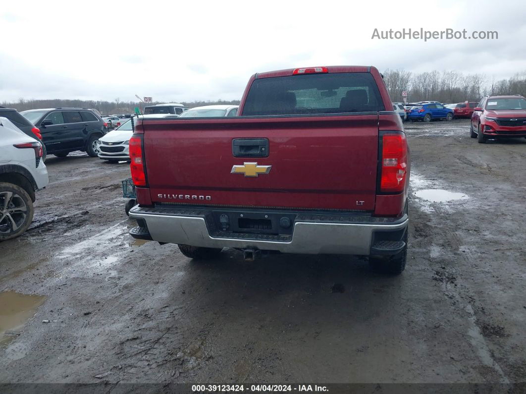 2016 Chevrolet Silverado 1500 1lt Red vin: 1GCVKREC0GZ423111