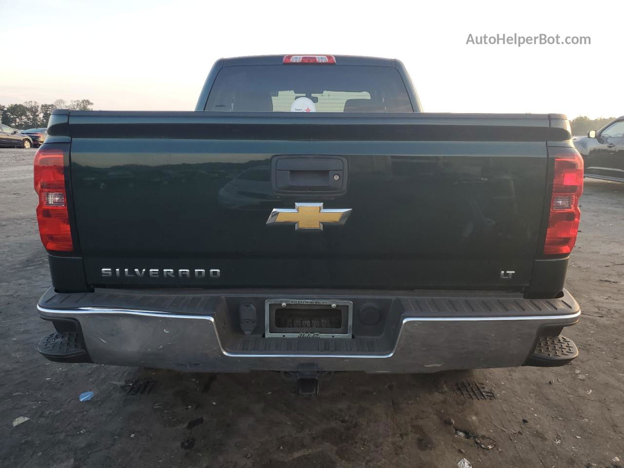 2015 Chevrolet Silverado K1500 Lt Черный vin: 1GCVKREC1FZ290597