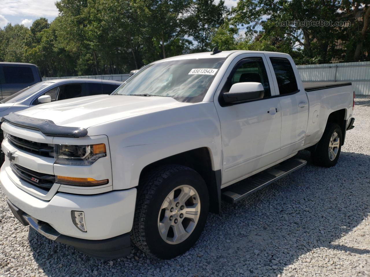 2016 Chevrolet Silverado K1500 Lt White vin: 1GCVKREC1GZ359774