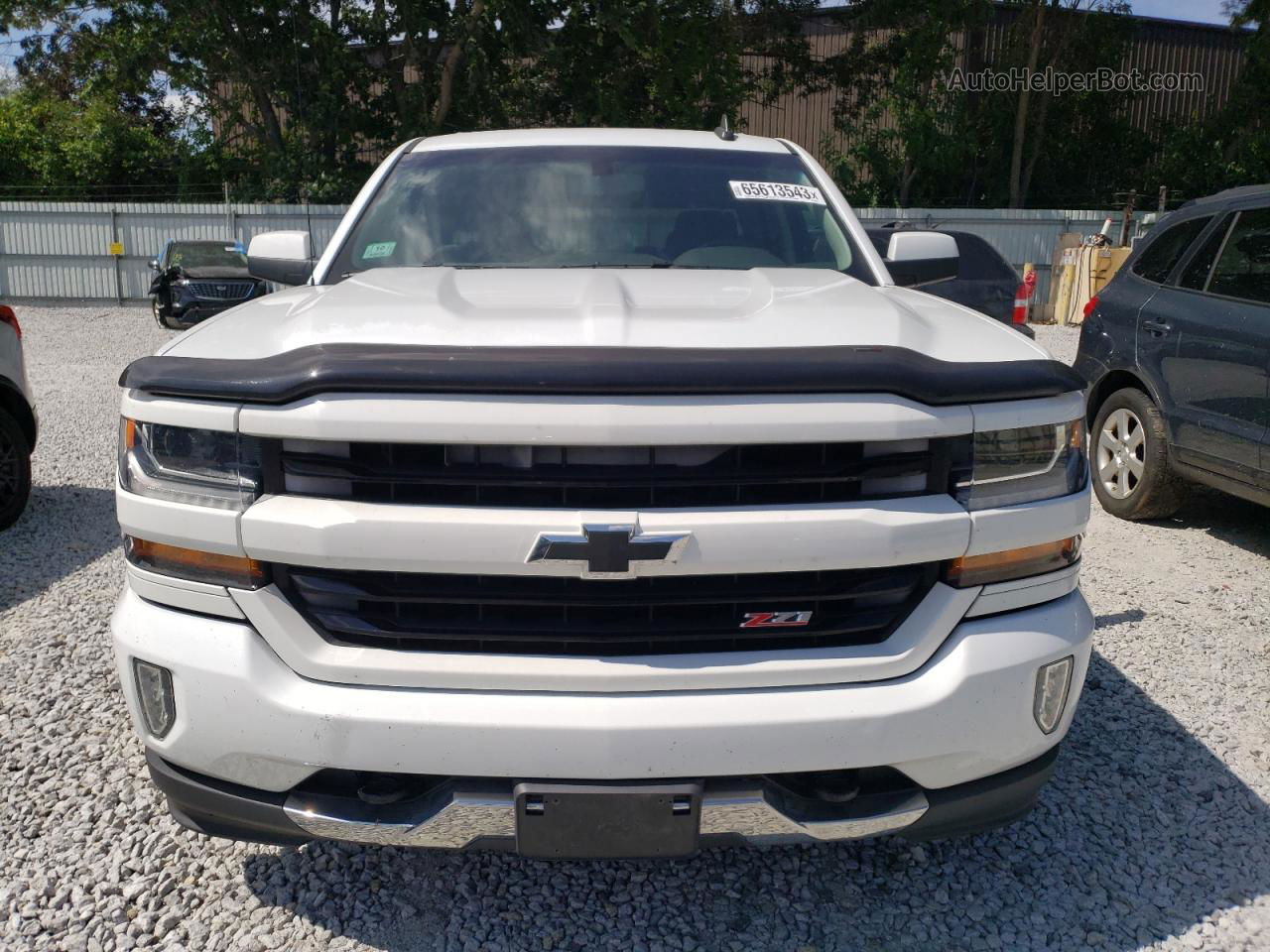 2016 Chevrolet Silverado K1500 Lt White vin: 1GCVKREC1GZ359774