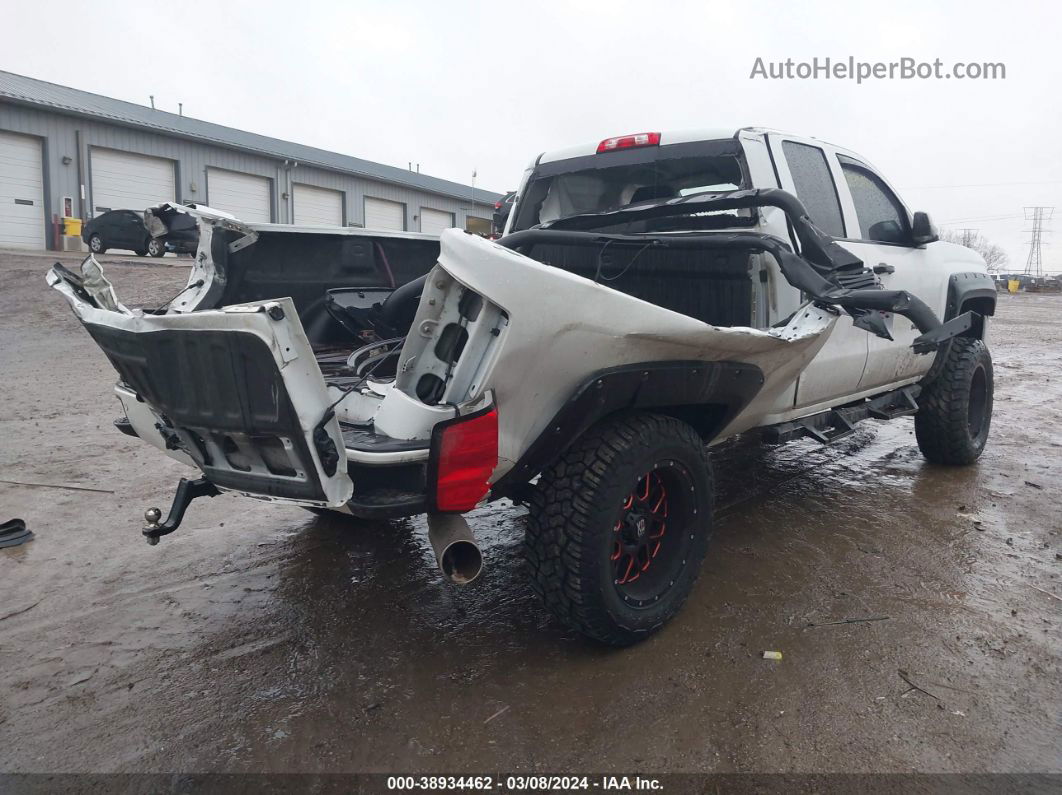 2018 Chevrolet Silverado 1500 2lt White vin: 1GCVKREC1JZ329827