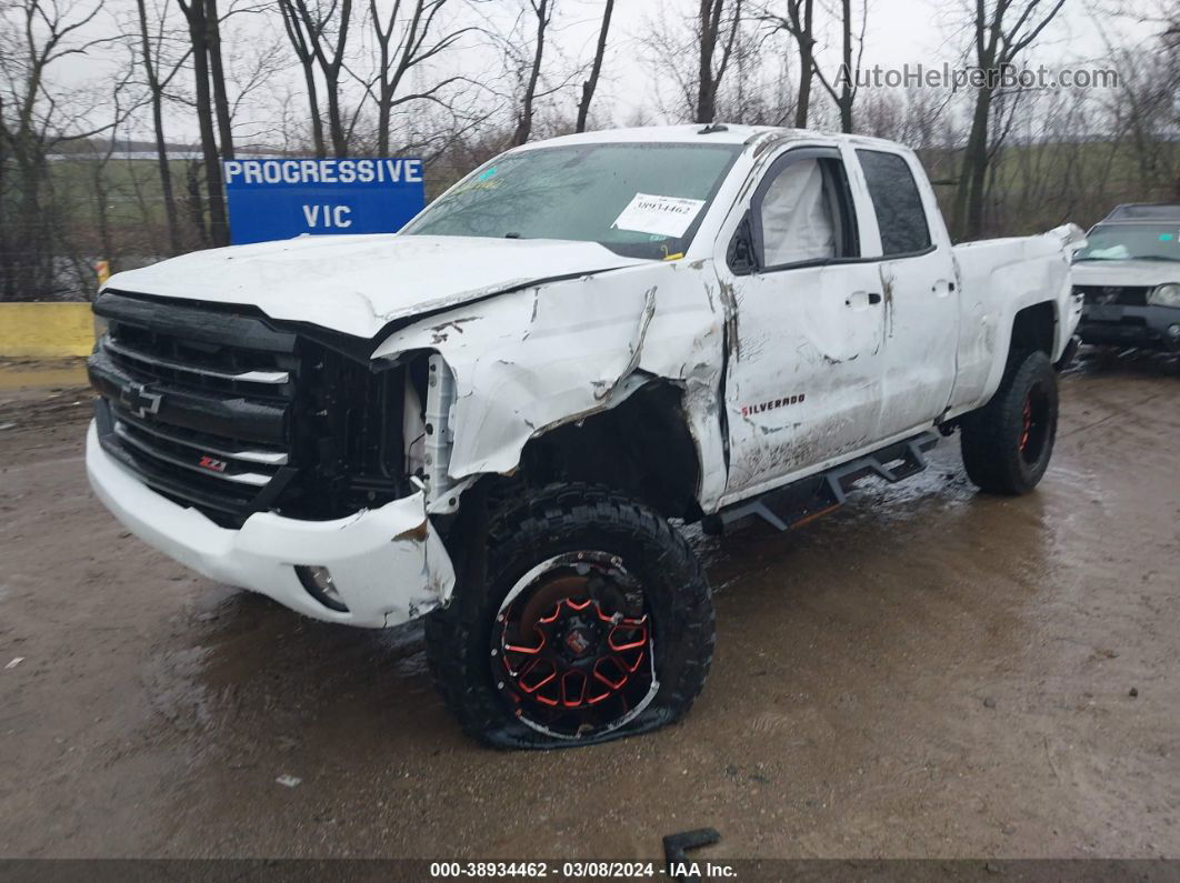 2018 Chevrolet Silverado 1500 2lt Белый vin: 1GCVKREC1JZ329827