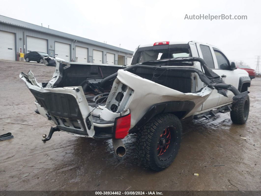 2018 Chevrolet Silverado 1500 2lt White vin: 1GCVKREC1JZ329827