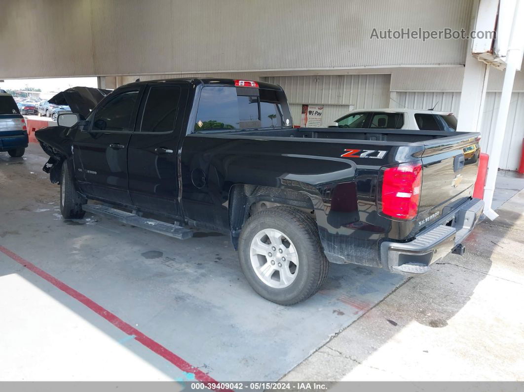 2018 Chevrolet Silverado 1500 2lt Black vin: 1GCVKREC1JZ372919