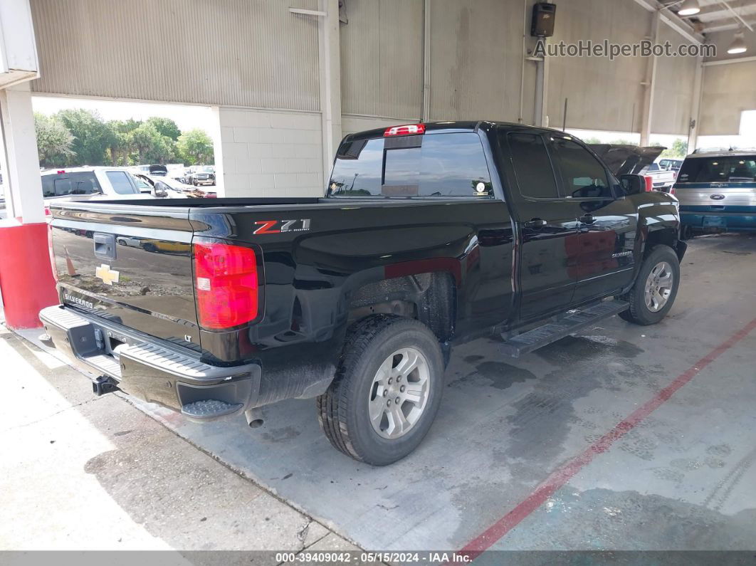 2018 Chevrolet Silverado 1500 2lt Black vin: 1GCVKREC1JZ372919