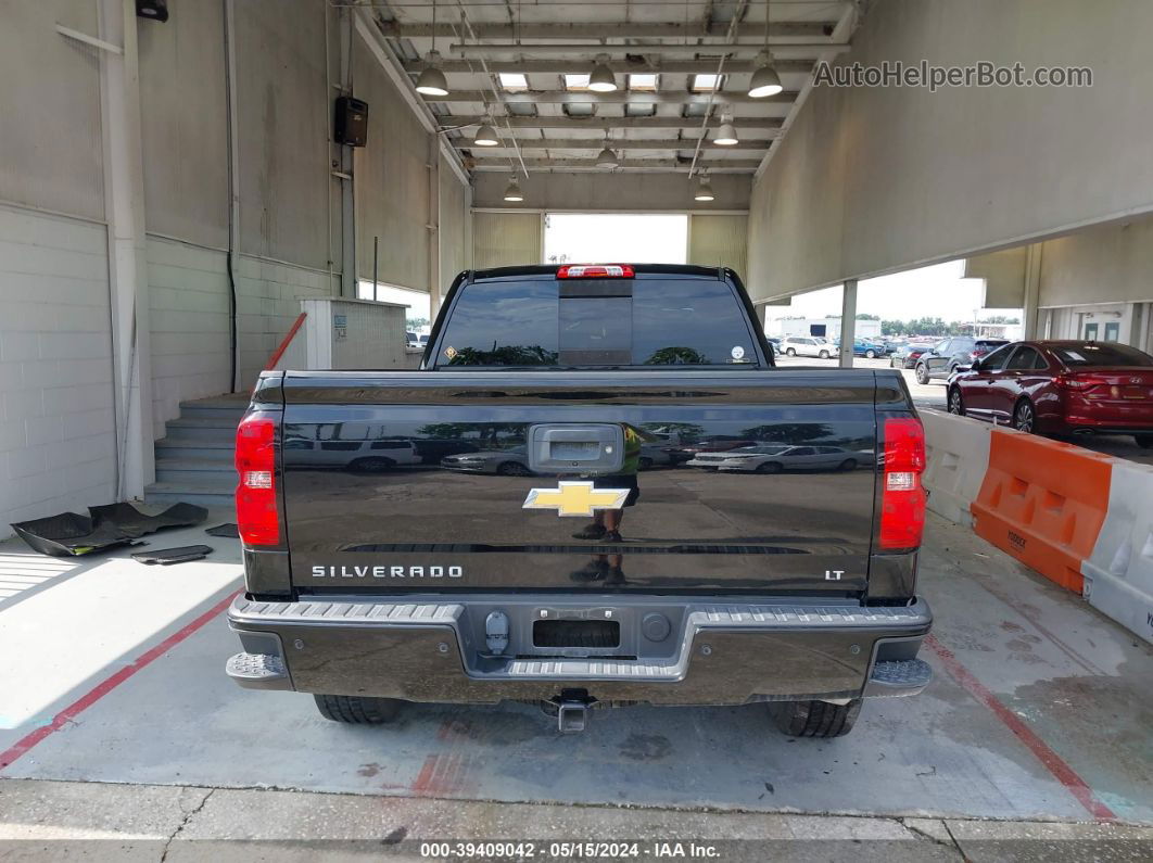 2018 Chevrolet Silverado 1500 2lt Black vin: 1GCVKREC1JZ372919