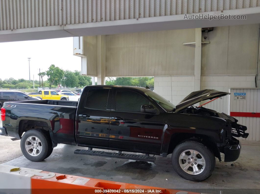 2018 Chevrolet Silverado 1500 2lt Black vin: 1GCVKREC1JZ372919