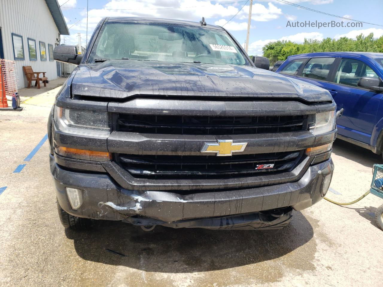 2016 Chevrolet Silverado K1500 Lt Charcoal vin: 1GCVKREC2GZ240602