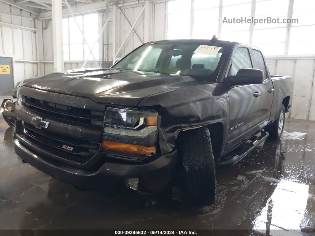 2016 Chevrolet Silverado 1500 2lt Gray vin: 1GCVKREC2GZ355801