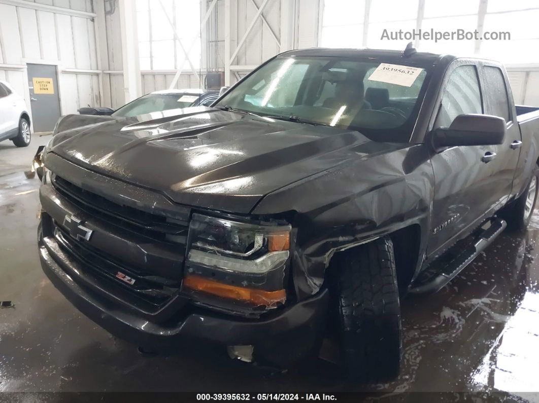 2016 Chevrolet Silverado 1500 2lt Gray vin: 1GCVKREC2GZ355801