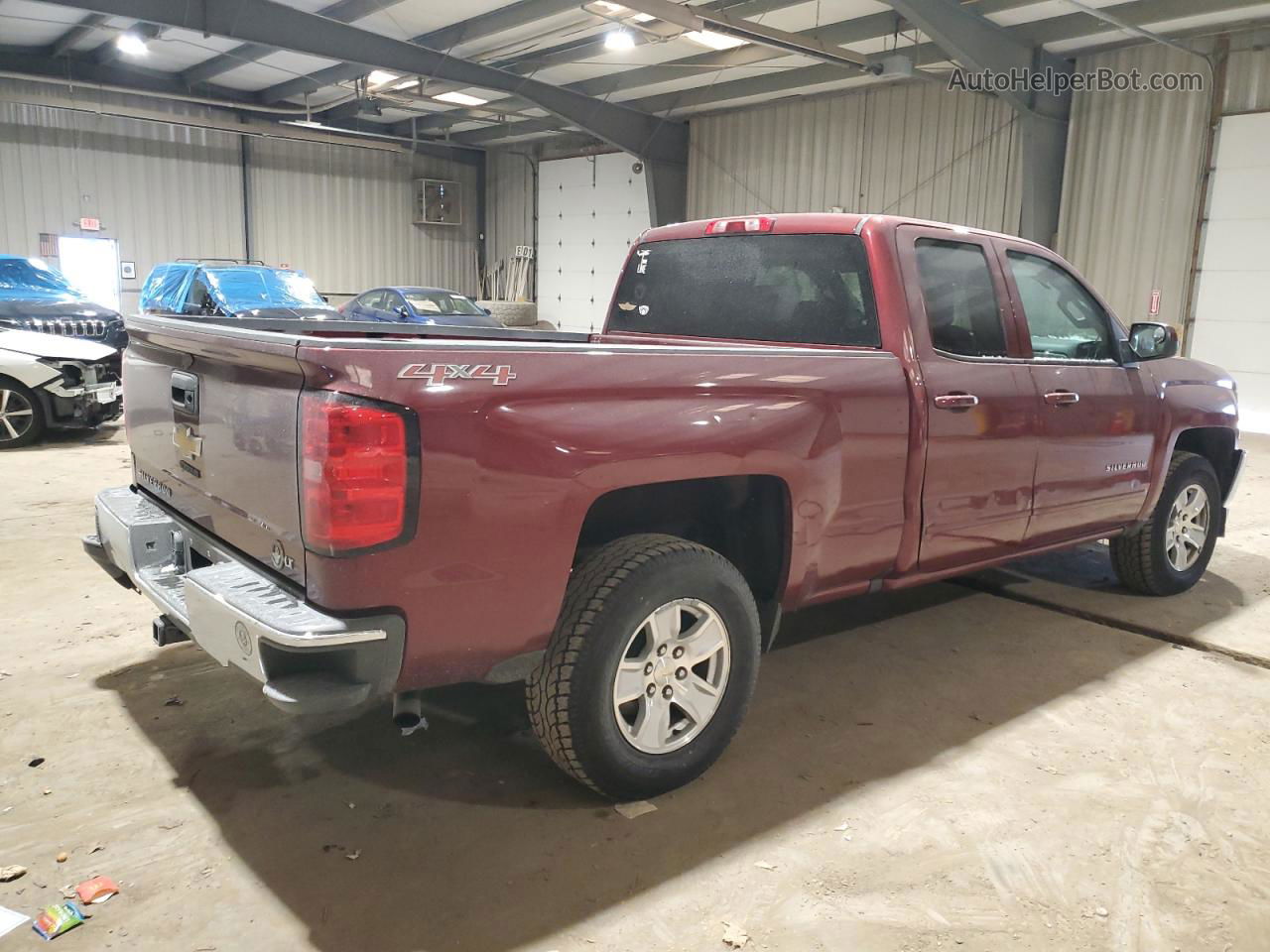 2016 Chevrolet Silverado K1500 Lt Burgundy vin: 1GCVKREC2GZ408741