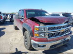 2015 Chevrolet Silverado 1500 1lt Burgundy vin: 1GCVKREC3FZ207476