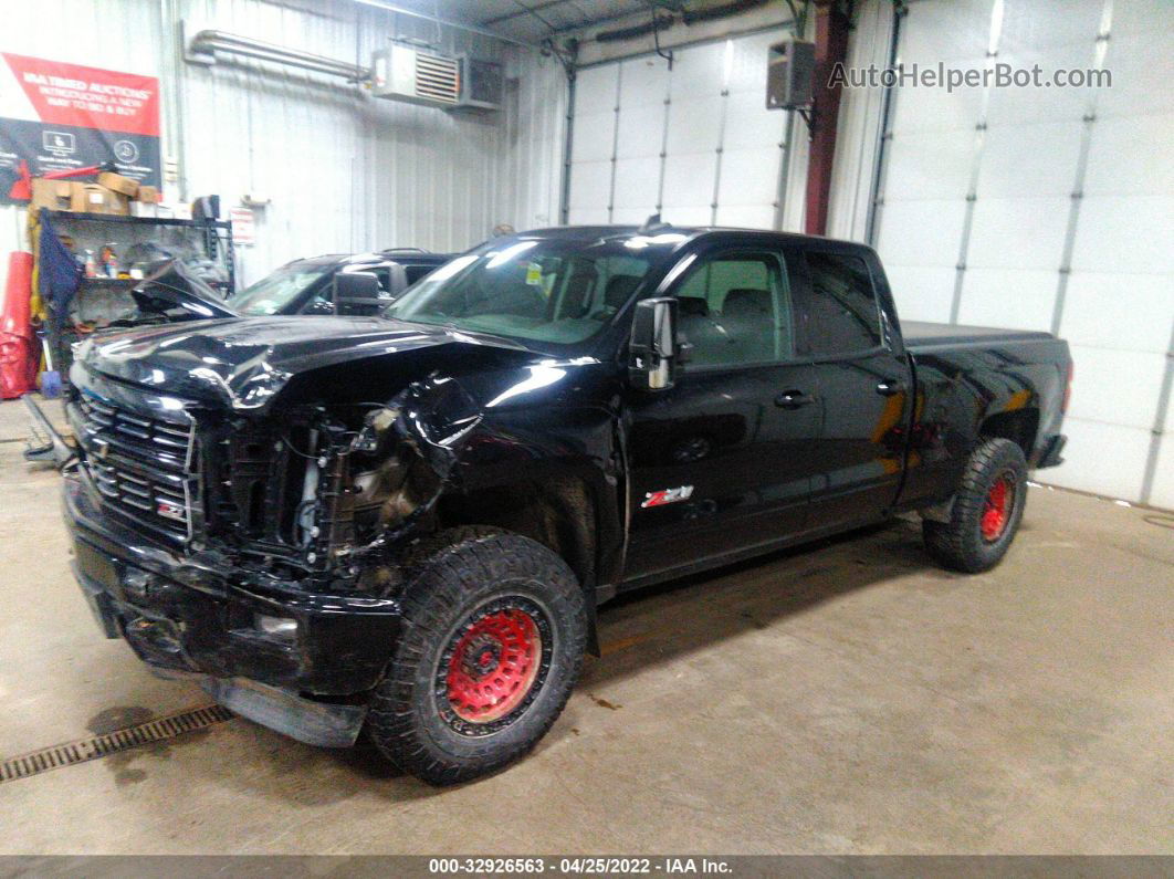 2015 Chevrolet Silverado 1500 Lt Black vin: 1GCVKREC3FZ427118