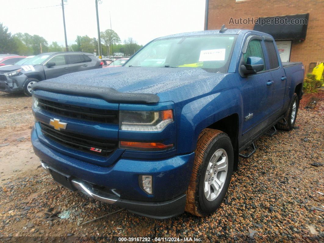 2016 Chevrolet Silverado 1500 2lt Blue vin: 1GCVKREC3GZ348999