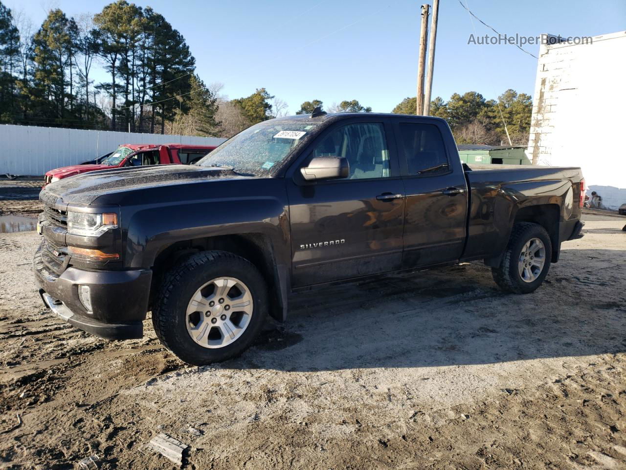 2016 Chevrolet Silverado K1500 Lt Charcoal vin: 1GCVKREC4GZ156555