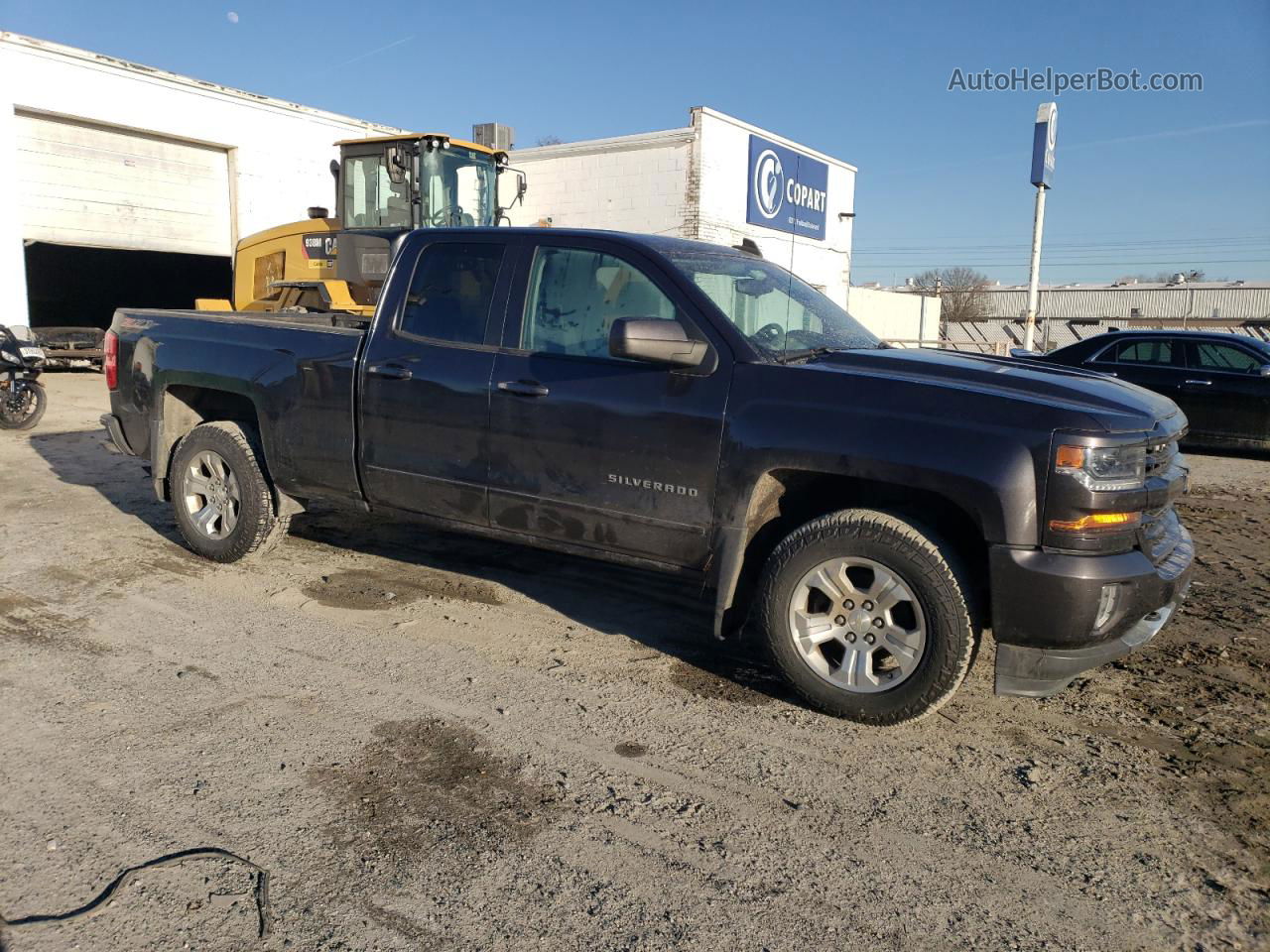 2016 Chevrolet Silverado K1500 Lt Charcoal vin: 1GCVKREC4GZ156555