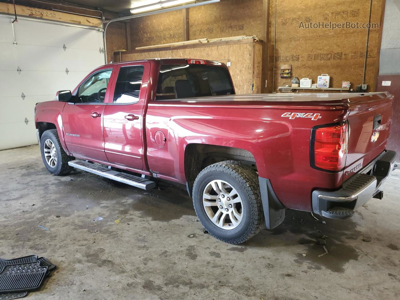 2016 Chevrolet Silverado K1500 Lt Burgundy vin: 1GCVKREC4GZ246207