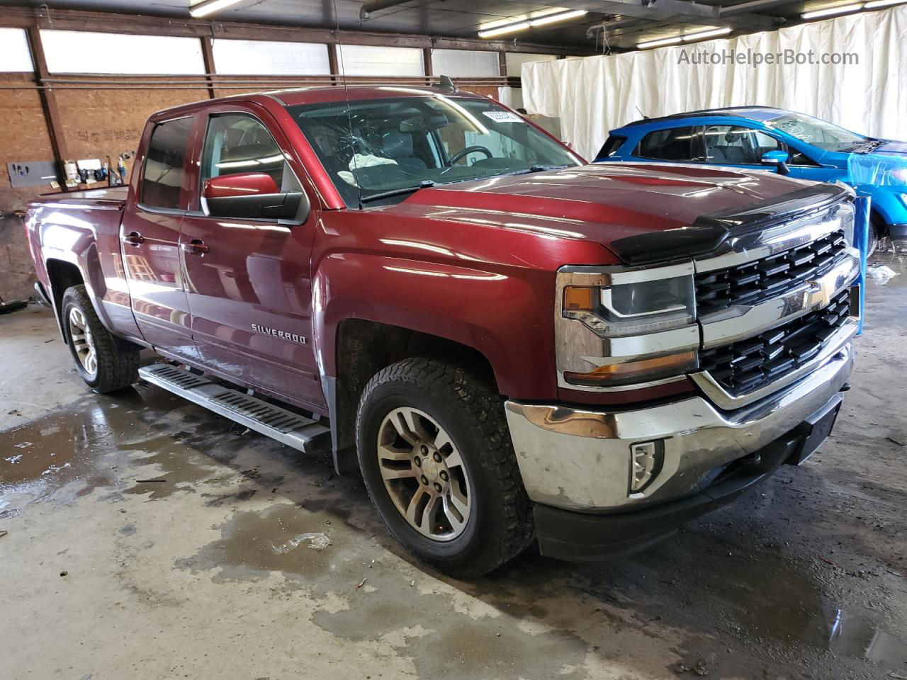 2016 Chevrolet Silverado K1500 Lt Burgundy vin: 1GCVKREC4GZ246207