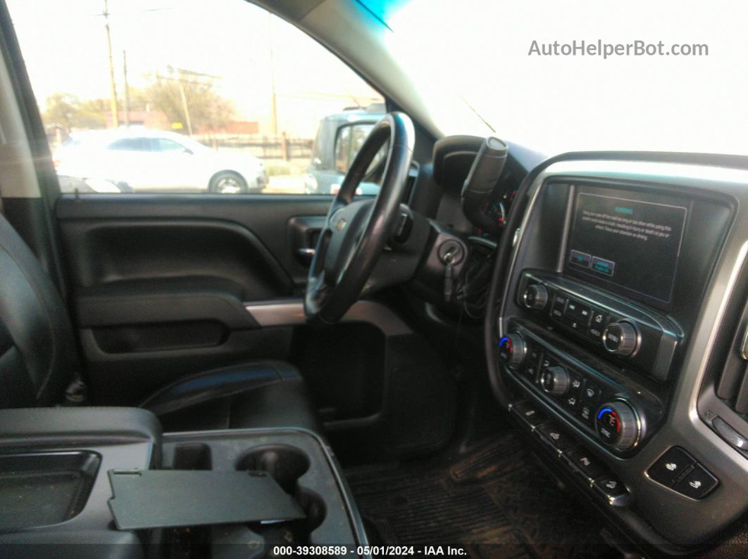 2016 Chevrolet Silverado 1500 2lt Black vin: 1GCVKREC4GZ377816