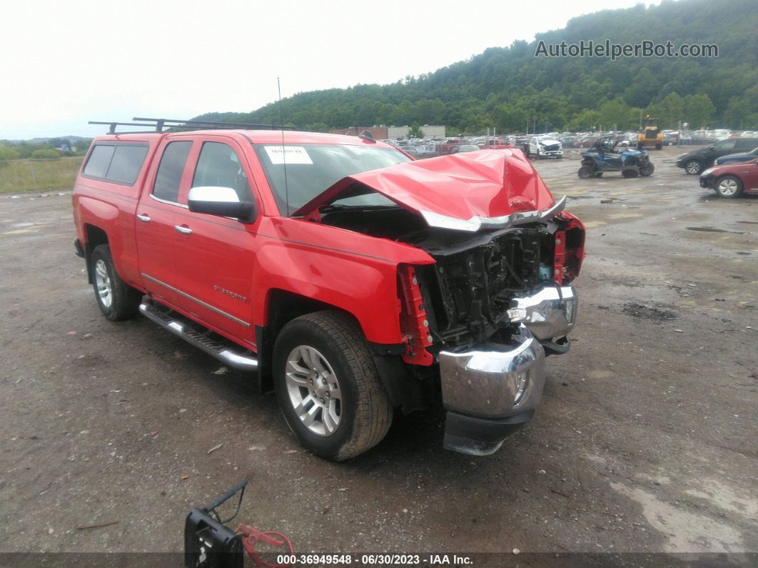 2016 Chevrolet Silverado 1500 Lt Красный vin: 1GCVKREC4GZ395085