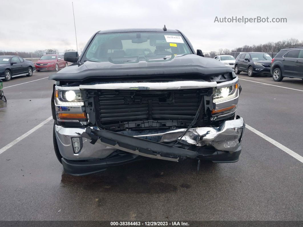 2018 Chevrolet Silverado 1500 1lt Черный vin: 1GCVKREC4JZ157387