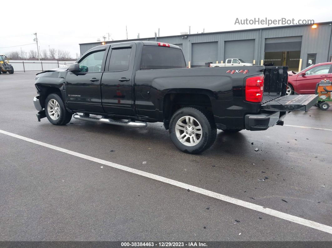 2018 Chevrolet Silverado 1500 1lt Black vin: 1GCVKREC4JZ157387