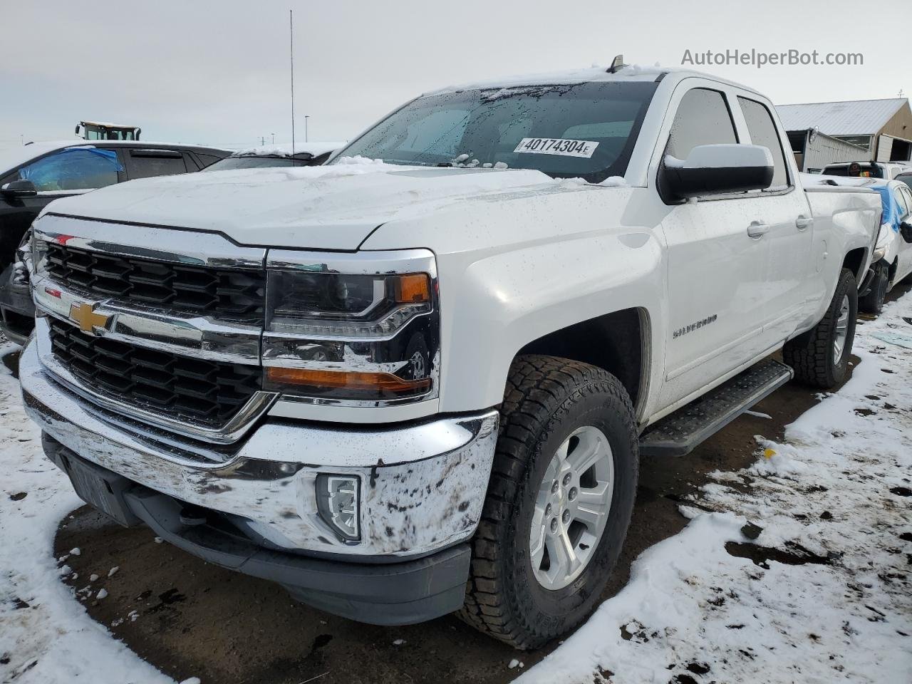 2016 Chevrolet Silverado K1500 Lt White vin: 1GCVKREC5GZ200983