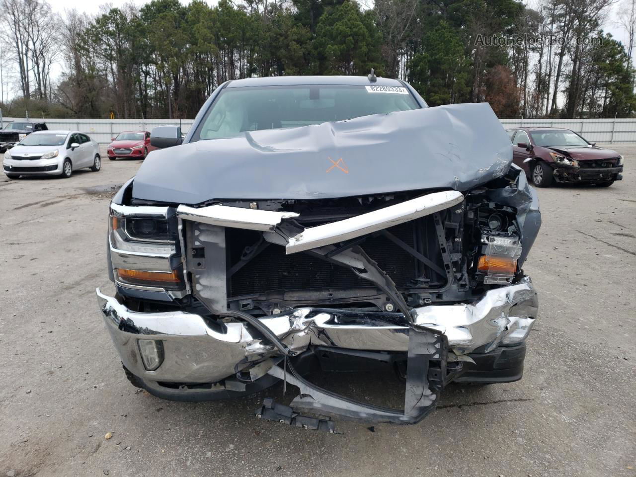 2016 Chevrolet Silverado K1500 Lt Blue vin: 1GCVKREC5GZ297408