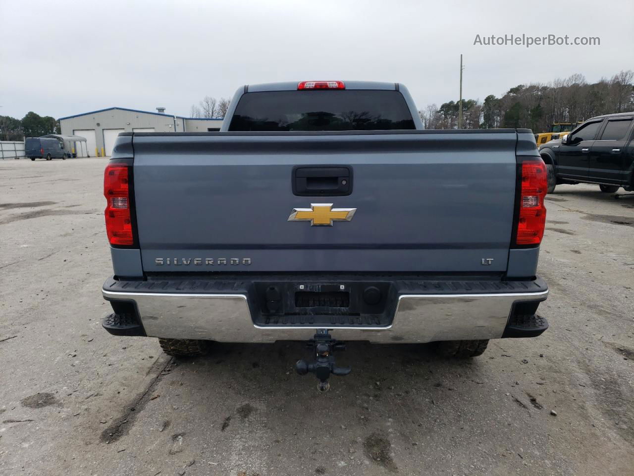 2016 Chevrolet Silverado K1500 Lt Синий vin: 1GCVKREC5GZ297408