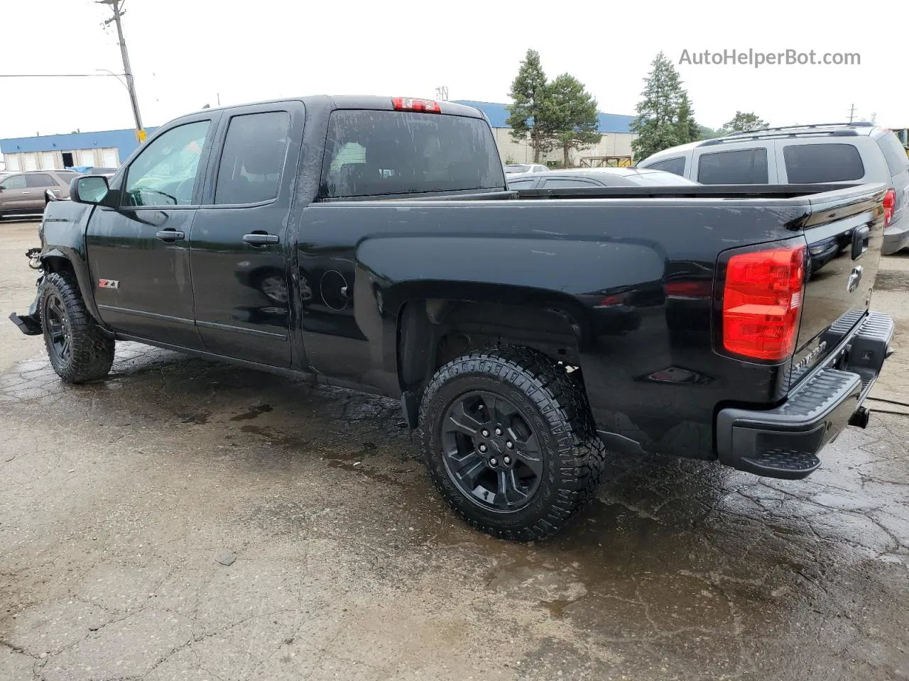 2016 Chevrolet Silverado K1500 Lt Black vin: 1GCVKREC5GZ408023