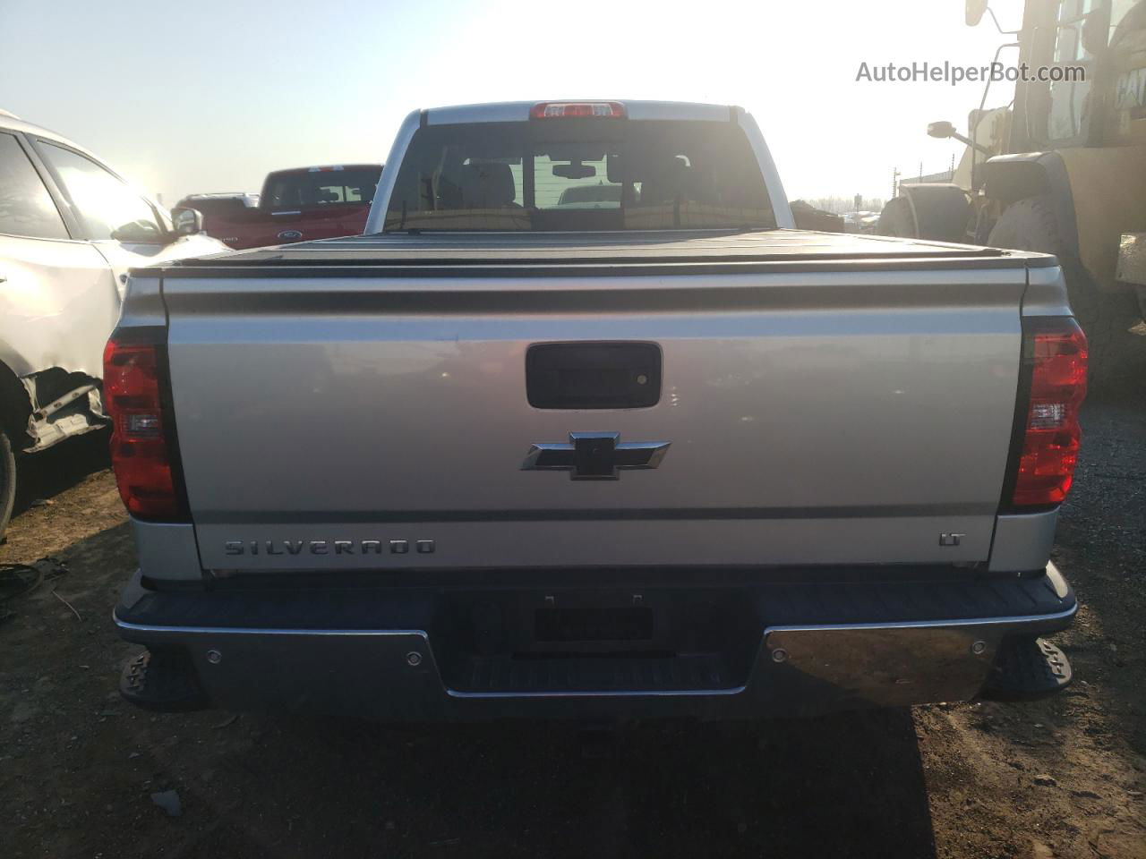 2016 Chevrolet Silverado K1500 Lt Silver vin: 1GCVKREC5GZ413268