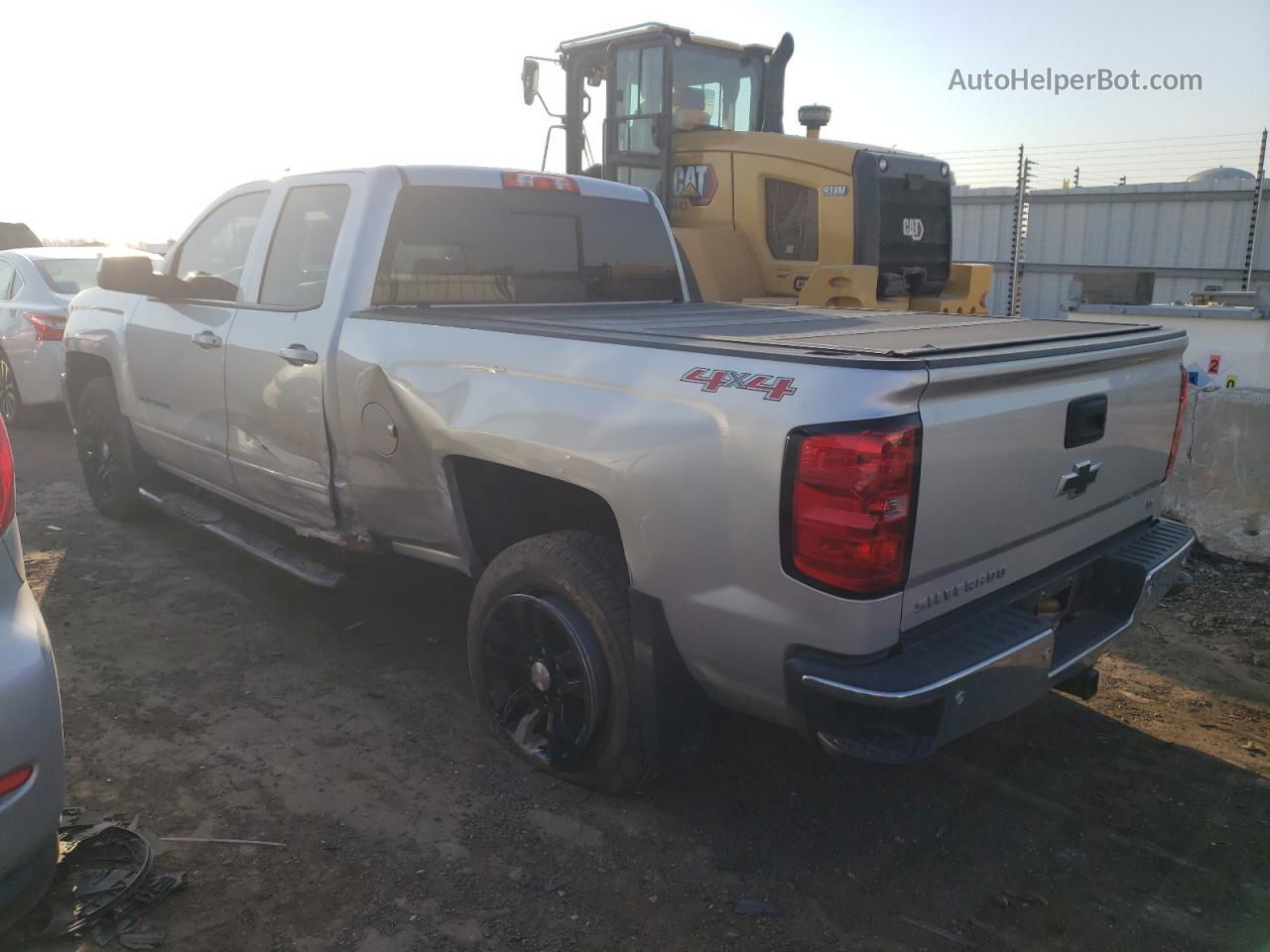 2016 Chevrolet Silverado K1500 Lt Silver vin: 1GCVKREC5GZ413268