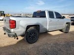 2016 Chevrolet Silverado K1500 Lt Silver vin: 1GCVKREC5GZ426134