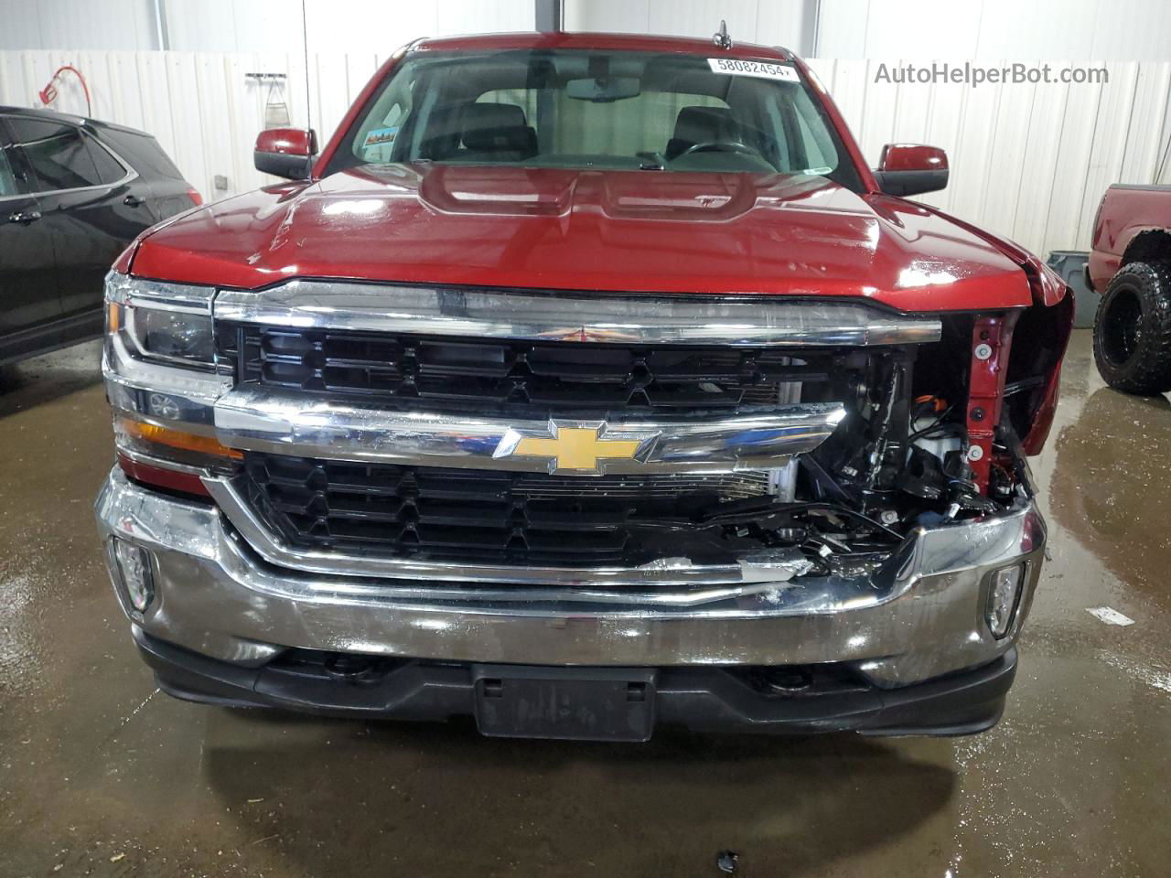 2016 Chevrolet Silverado K1500 Lt Maroon vin: 1GCVKREC6GZ338385