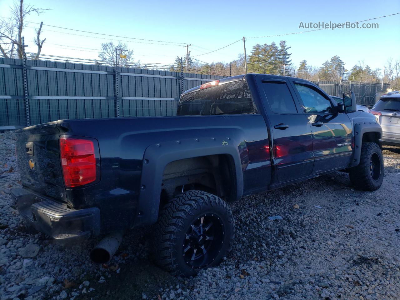 2015 Chevrolet Silverado K1500 Lt Black vin: 1GCVKREC7FZ157665