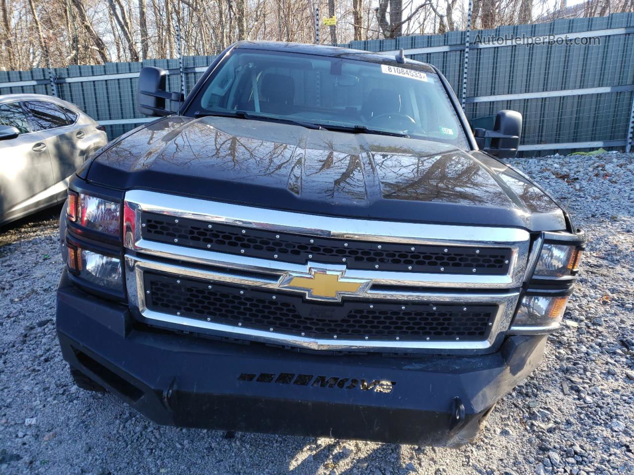 2015 Chevrolet Silverado K1500 Lt Black vin: 1GCVKREC7FZ157665