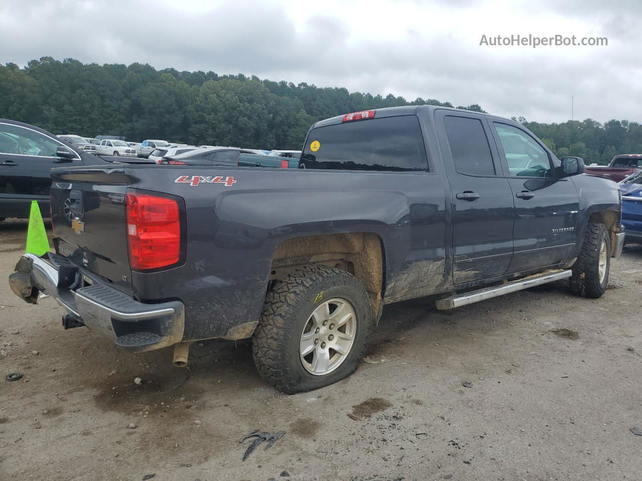 2015 Chevrolet Silverado K1500 Lt Серый vin: 1GCVKREC7FZ268510