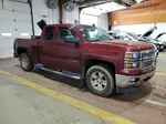 2015 Chevrolet Silverado K1500 Lt Burgundy vin: 1GCVKREC7FZ341438