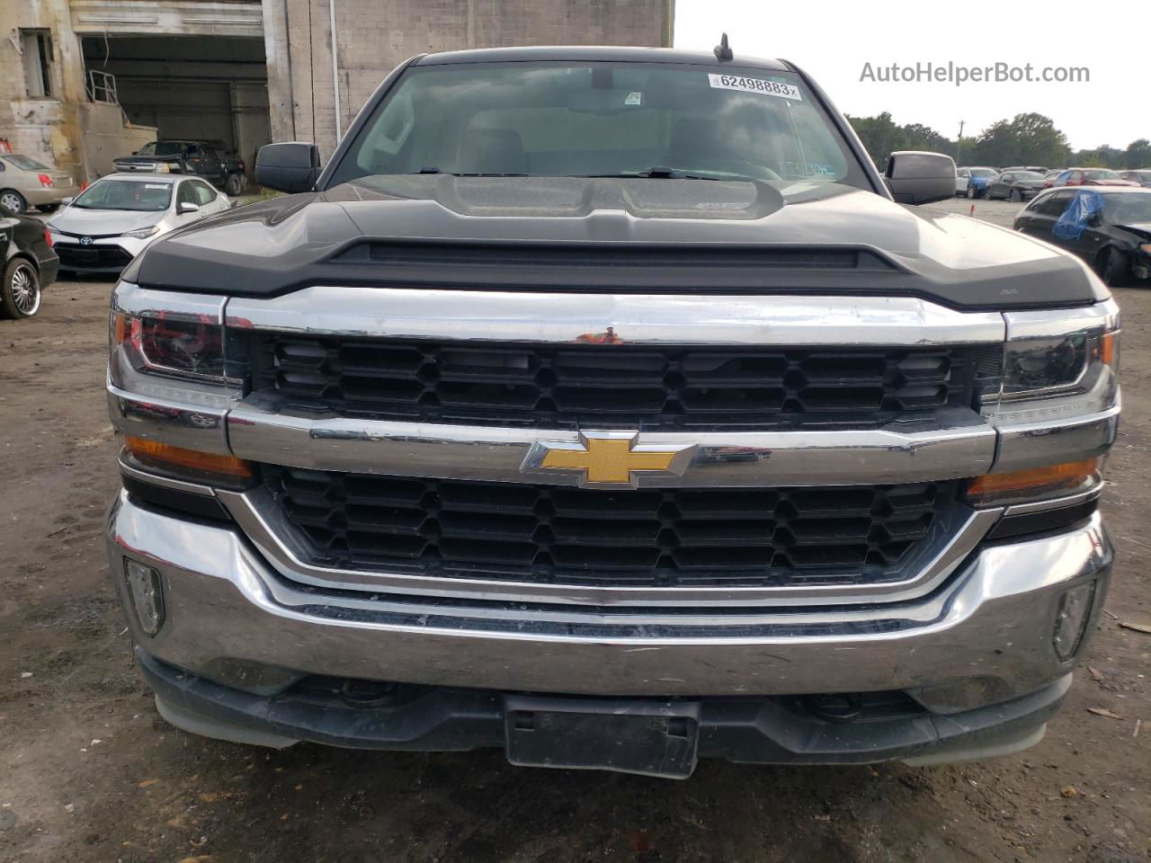 2016 Chevrolet Silverado K1500 Lt Black vin: 1GCVKREC7GZ295580