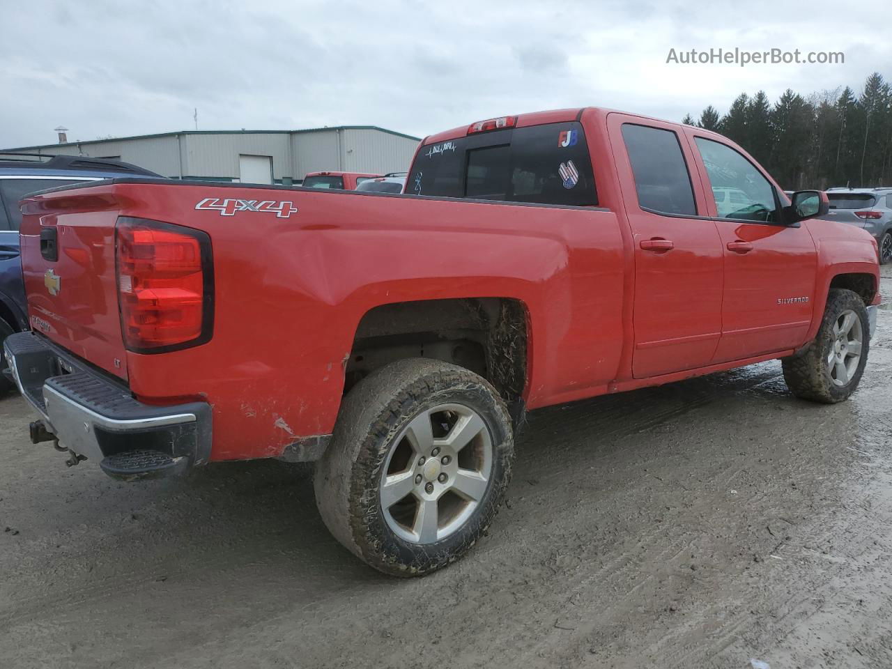 2015 Chevrolet Silverado K1500 Lt Red vin: 1GCVKREC8FZ352884