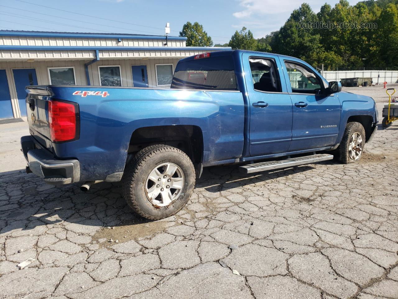 2016 Chevrolet Silverado K1500 Lt Blue vin: 1GCVKREC8GZ363269