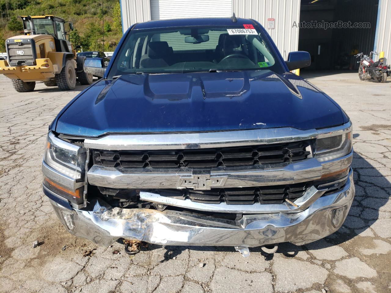 2016 Chevrolet Silverado K1500 Lt Blue vin: 1GCVKREC8GZ363269