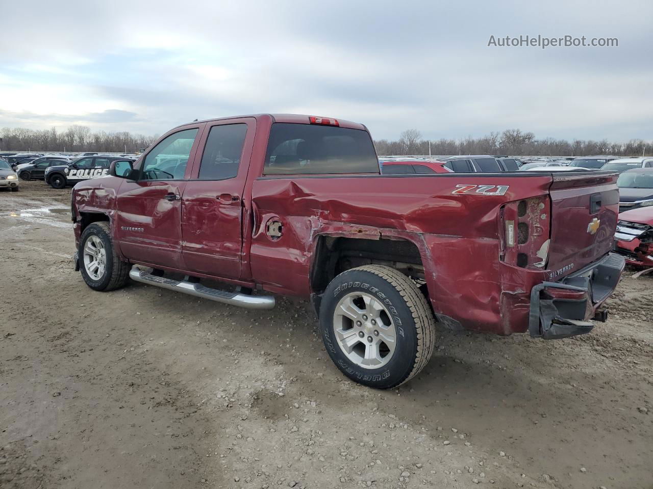 2016 Chevrolet Silverado K1500 Lt Maroon vin: 1GCVKREC8GZ366477