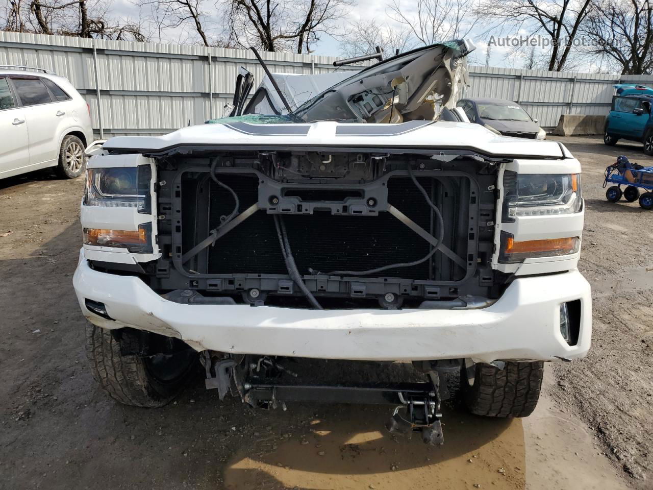 2016 Chevrolet Silverado K1500 Lt White vin: 1GCVKREC8GZ378581