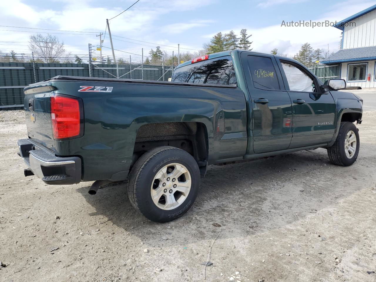 2015 Chevrolet Silverado K1500 Lt Green vin: 1GCVKREC9FZ146859