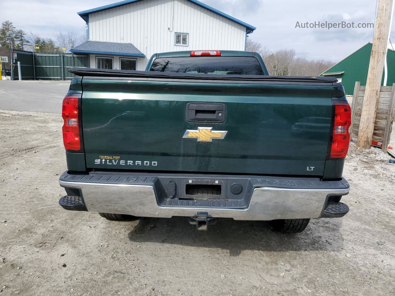 2015 Chevrolet Silverado K1500 Lt Green vin: 1GCVKREC9FZ146859