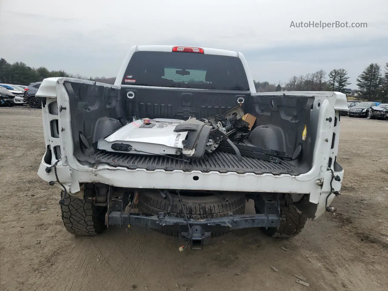 2016 Chevrolet Silverado K1500 Lt White vin: 1GCVKREC9GZ306045