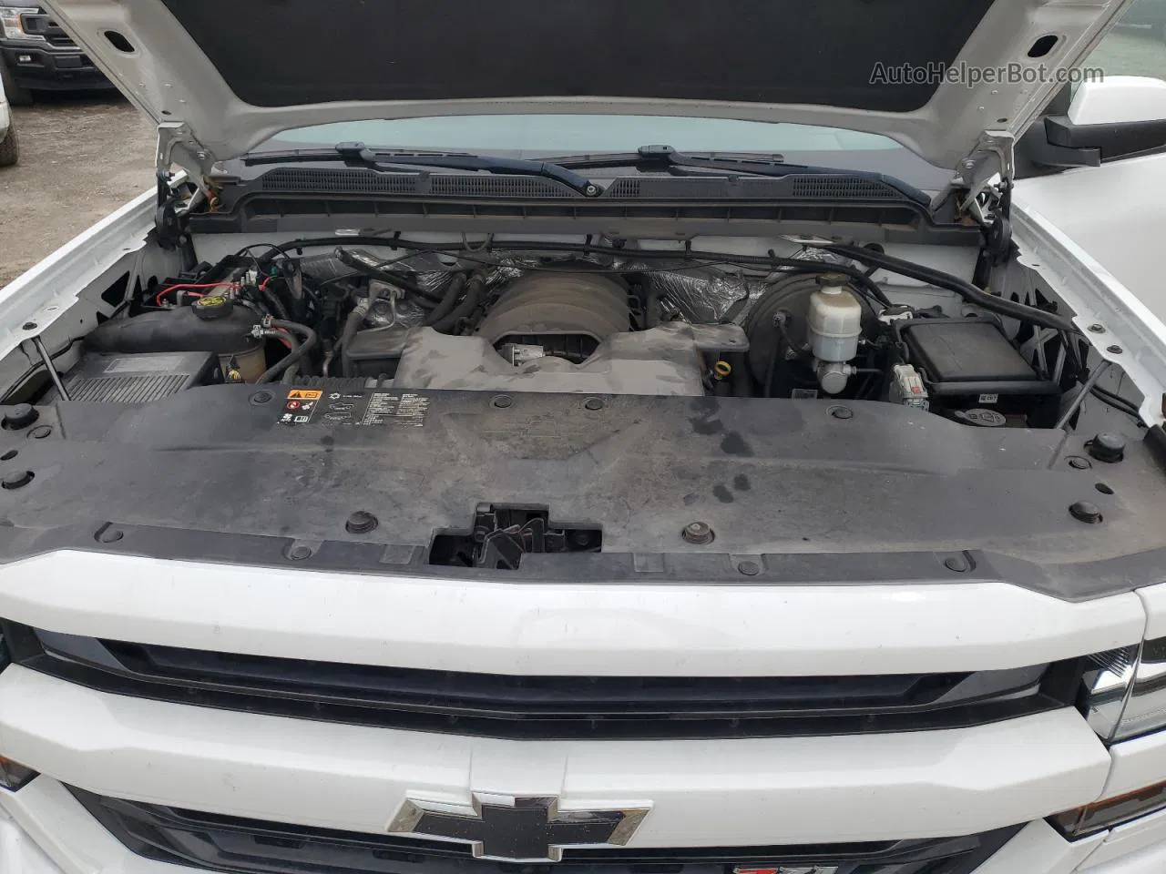 2016 Chevrolet Silverado K1500 Lt White vin: 1GCVKREC9GZ306045